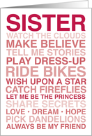 To Sister - Happy...