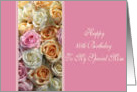 Birthday pastel roses card