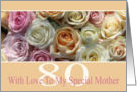 Birthday pastel roses card