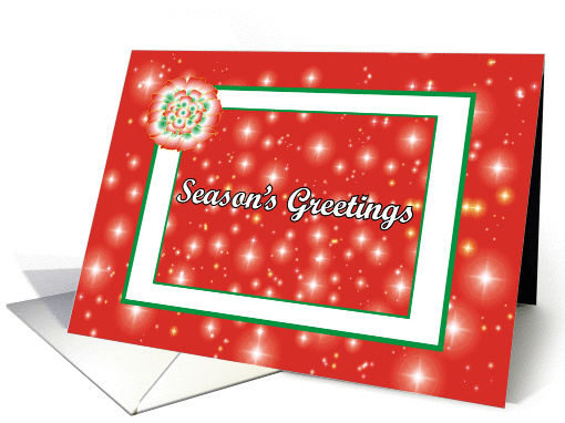 Christmas - Season's Greetings card (1329546)