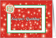 Christmas - Season’s Greetings card
