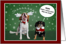 Hoping Your Holidays Are Filled with Song and Laughter! card