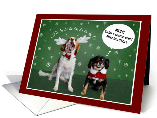 Hoping Your Holidays Are Filled with Song and Laughter! card (1334206)