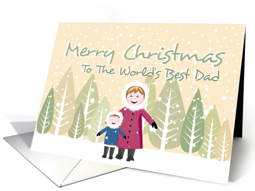 Christmas wishes to the World's Best Dad- Children... (1345582)