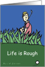 Golf - Life is Rough card