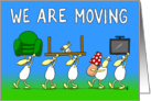 Moving Sheep New Address Announcement card