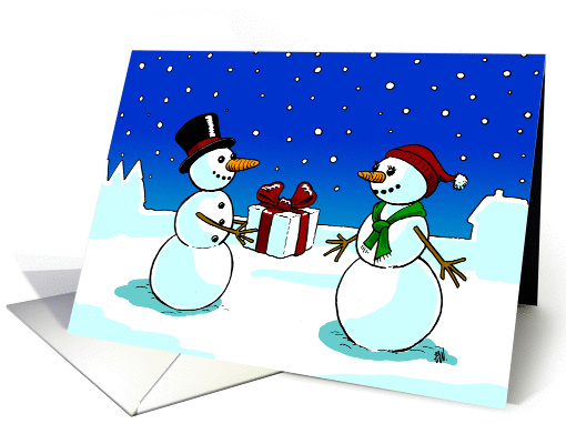 A Snowy Gift card (1340152)