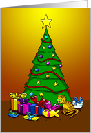 I hope this one is for me! (cat) card