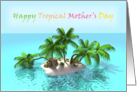 Happy Tropical Mother’s Day card