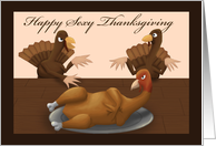 Happy Sexy Thanksgiving card