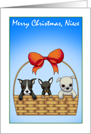 Merry Christmas Niece card