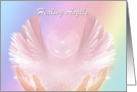 Healing Light - Get Well - Angels card