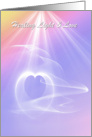 Healing Light and Love - Get Well - Feel Better card