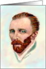 Vincent van Gogh - Portrait - Digital Art card