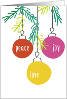 Peace Joy and Love...