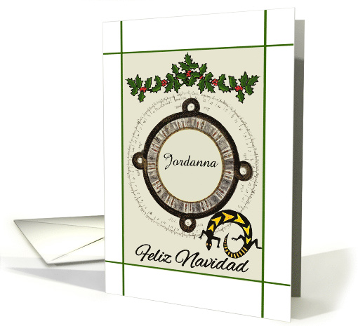 Feliz Navidad - Spanish - Merry Christmas - Add Name in... (1347214)