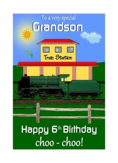 Grandson Happy 6th...