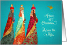 Peace at Christmas, Across the Miles, The Three Kings, Illustration card