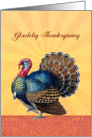 Happy Thanksgiving in Danish, Glaedelig Thanksgiving card