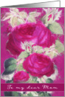 Birthday Blessings to my dear Mom, Christian Birthday Card