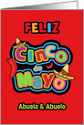 Feliz Cinco de Mayo, To my Grandparents, Happy Cinco de Mayo card