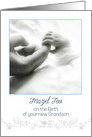 Mazel Tov, Birth New Grandson card