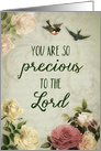 You are so much loved, Christian Encouragement, Matthew 10:31 card