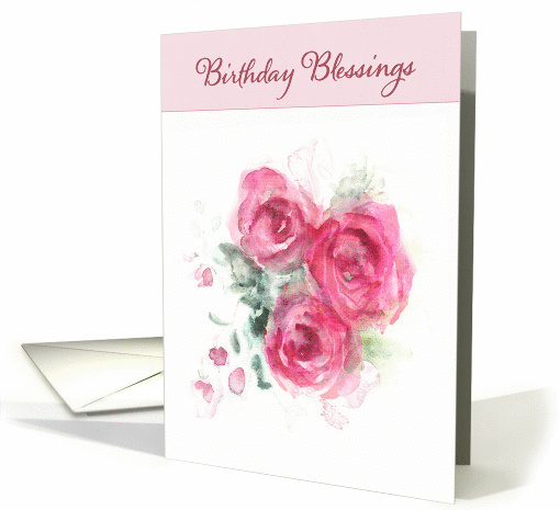 Birthday Blessings for female recipient, Scripture,... (1345294)