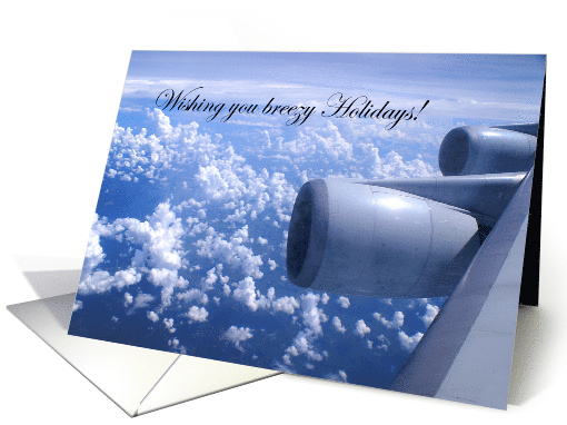 Merry Christmas to a friendly Flight Attendant Clouds in... (1346022)