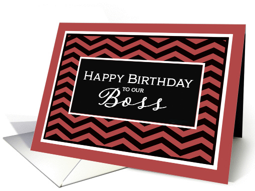 Happy Birthday to our Boss, from Group,Business Birthday... (1350124)