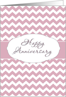 Happy Anniversary, Business Anniversary Card, Chevron card