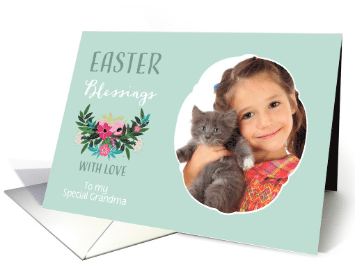 Easter Blessings, Photo Card, Customize for any... (1352016)