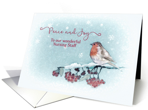 Peace and Joy to our Nursing Staff, Business Christmas... (1406766)