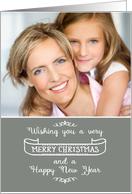Wishing you a very Merry Christmas, Photo Card