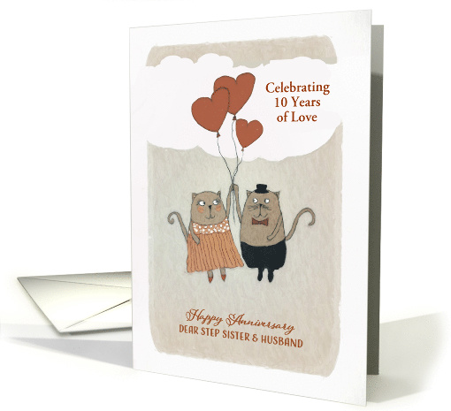 Years Customizable, Happy Wedding Anniversary, Step... (1414570)