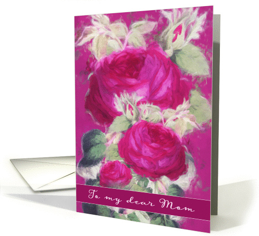 Birthday Blessings to my dear Mom, Christian Birthday card (1440174)