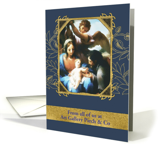 Customizable, Nativity, Francesco Mancini, Gold Effect card (1448118)