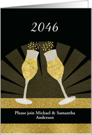 Year and Name Customizable, Invitation New Year’s Eve Party card