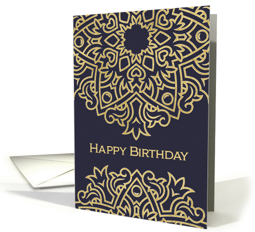 Happy Birthday Employee, Corporate Card, Gold Effect,... (1458498)