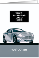 Logo Customizable, New Employee, Welcome aboard, Automotive card