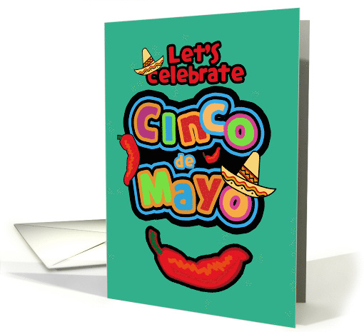 Let's Celebrate, Invitation, Cinco de Mayo, Chili Pepper,... (1467808)