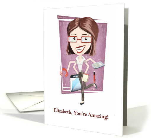 Customizable, Happy Administrative Professionals Day card