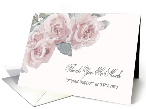 Religious Thank You, Support and Prayers, Sympathy,... (1477948)