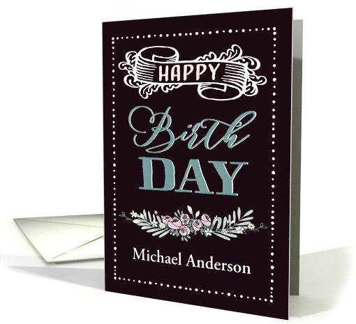Customizable, Corporate, Happy Birthday, Retro Card,... (1486408)