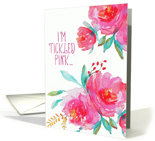 I'm Tickled Pink that you are in Remission, Cancer free,... (1486810)