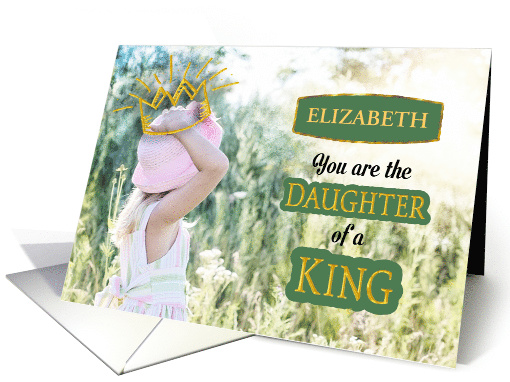 Customize for any Name, You are Precious and Loved by God card