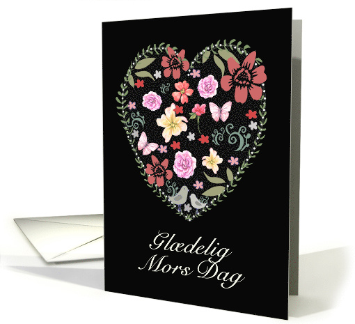 Happy Mother's Day in Danish, Gldelig Mors Dag, Heart... (1523222)