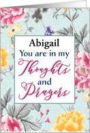 Customizable, Thinking of You, Encouragement Cancer, Christian card