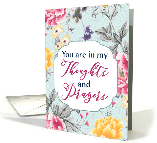 Thinking of You, Encouragement Cancer, Christian card (1526826)
