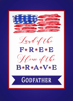 Godfather, Happy 4th of July, Stars and Stripes